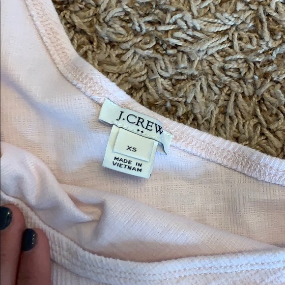 Light pink off the shoulder bow top - Picture 3 of 4